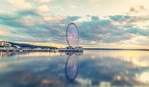 ferris wheel during daytime photo thumbnail
