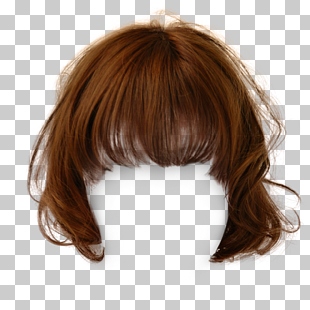 Hairstyle Brown hair Wig, Attractive short hair clips to pull the Free Photos, blonde wig PNG clipart