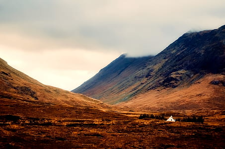 landscape, mountains, nature, sky thumbnail