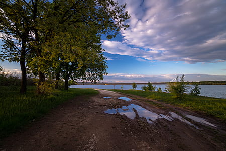 road, landscape, nature, sky thumbnail