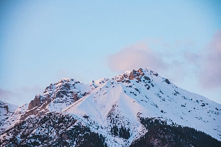 taken photo of icy mountain thumbnail