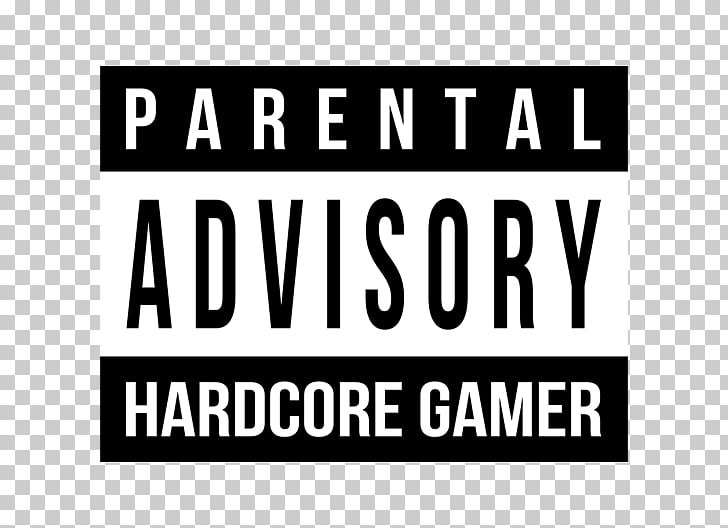 Parental advisory sticker png image