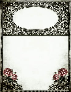 black and white floral decor thumbnail