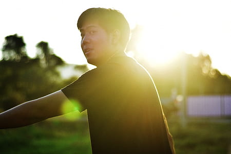 man wearing black shirt thumbnail