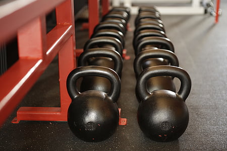black kettle bell set thumbnail