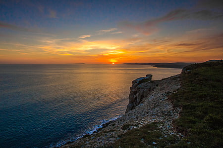 seashore under golden hour thumbnail