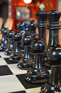 shallow focus photography of chess pieces thumbnail
