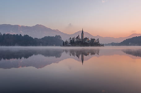 white castle on body of water thumbnail