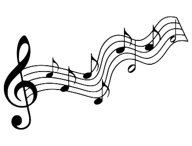 Illustration of music notes and notation. thumbnail