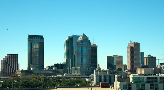low angle photography of high rise building during daytime thumbnail
