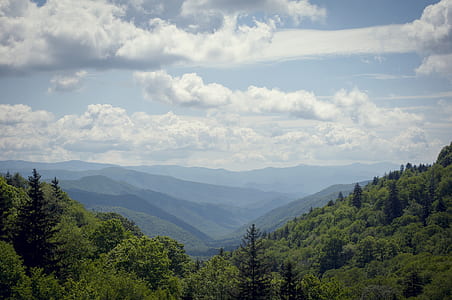 aerial photo of hill at daytime thumbnail