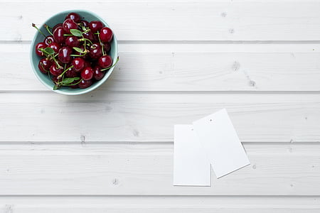red cherries in bowl thumbnail