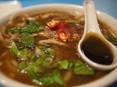bowl of beef stew with scallions thumbnail