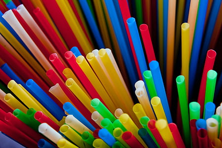 multicolored plastic straws thumbnail