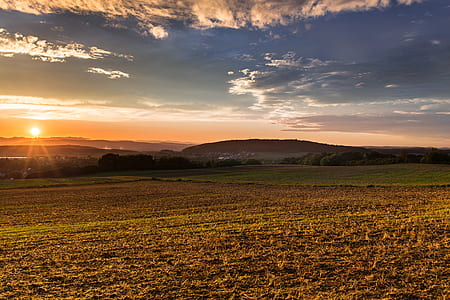 landscape, sunset, sun, sunrise thumbnail