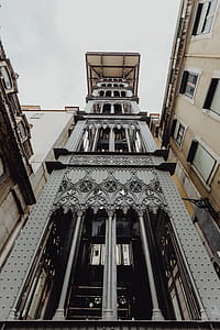View of the historic elevator of Lisbon in Portugal thumbnail