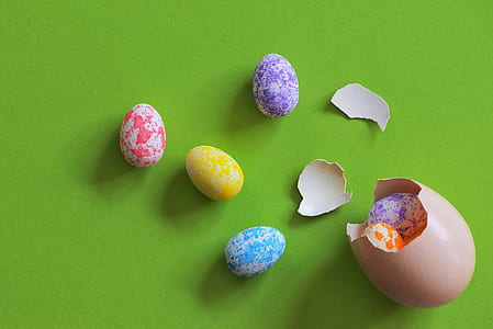 assorted-color easter eggs thumbnail