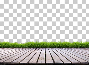 Floor Terrace Wood Porch, Hand-painted terrace platform, brown wooden floor near green grasses PNG clipart