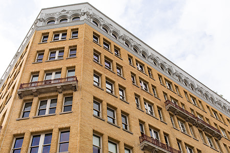 high angle photo of concrete building thumbnail