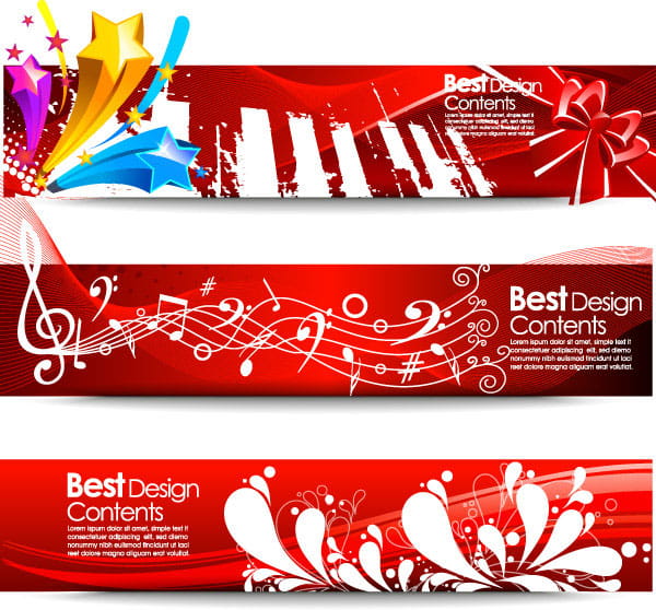 Practical Banner Background Vector 1 Eps File Free Graphics