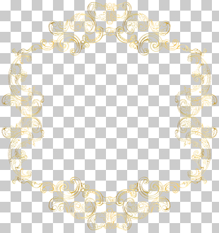 White Wedding Ceremony Supply Pattern, Gold Vintage Border Frame , gray scrolled frame decor PNG clipart