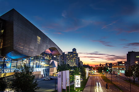 city photo during dawn thumbnail