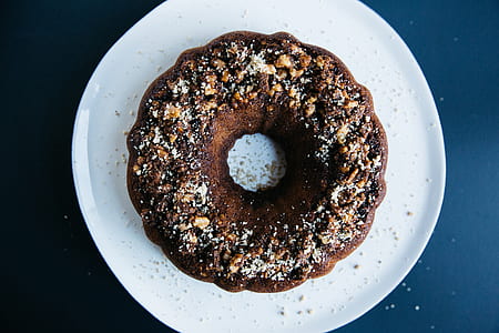 plate of chocolate bundt cake thumbnail