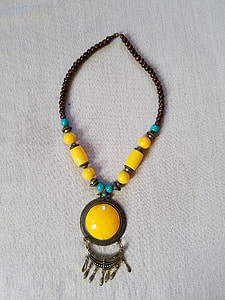 Necklace, Beads And Pendant thumbnail