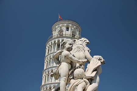 white and gray concrete statue under blue sky at daytime thumbnail