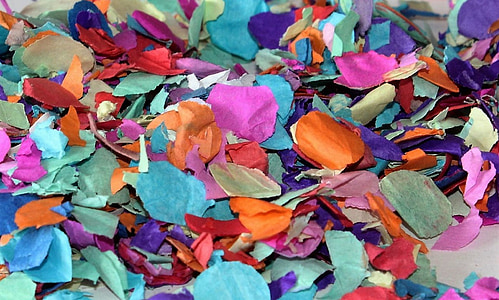 assorted-color paper cutouts thumbnail
