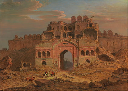 brown arc painting thumbnail