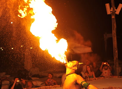 man breathing fire thumbnail