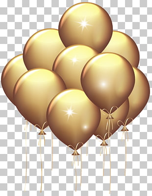 2 738 gold balloon