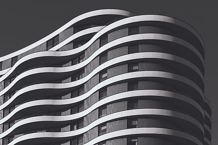 grayscale photo of high rise building thumbnail