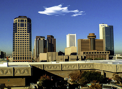 Phoenix Skyline with cloud in Arizona thumbnail