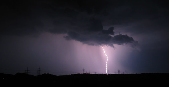 photo of lightning bolt during cloudy sky thumbnail
