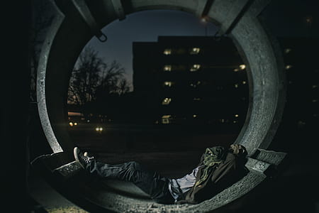 man lying on rig art thumbnail