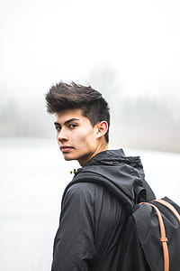 man looking at the camera thumbnail