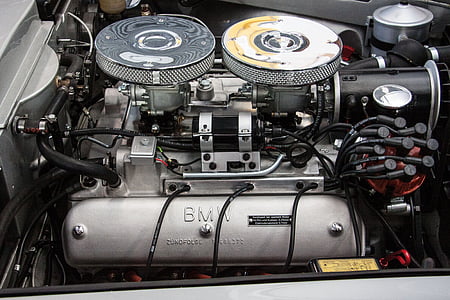 BMW car engine bay thumbnail