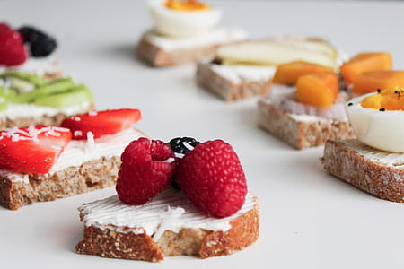 Round Pastry With Fruit Toppings thumbnail