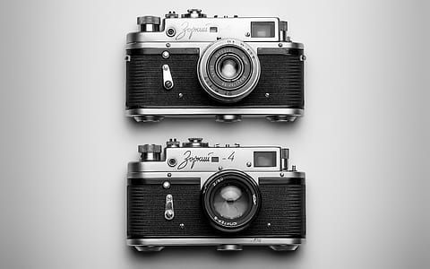 two grey MILC cameras thumbnail