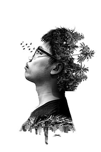 man's edited portrait thumbnail