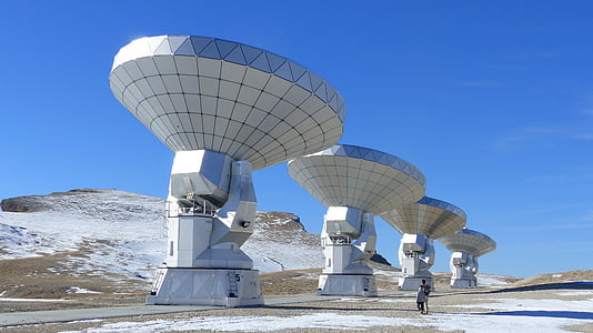 four gray satellite dish thumbnail