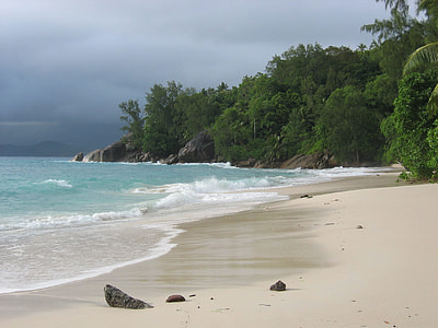 photograph of body of water with blue sky as background thumbnail
