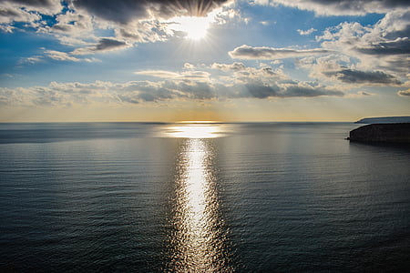 calm ocean during day thumbnail