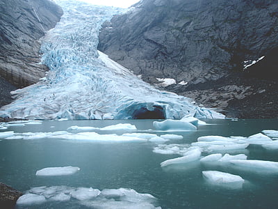 ice berg on brown hill thumbnail