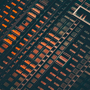 glass building digital wallpaper thumbnail