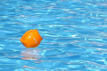 orange floater on water thumbnail