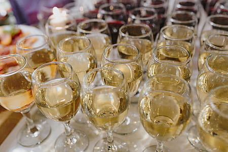 Many glasses of different wine thumbnail
