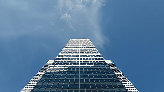 low angle photography of high rise building during daytime thumbnail